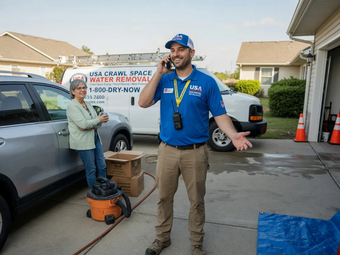 Crawl Space Water Removal Wamego, KS FAQs